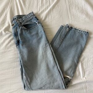 Classic Light Blue Denim Jeans vintage
